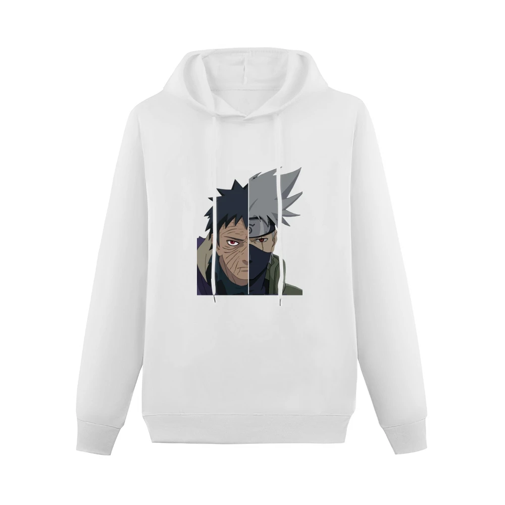 Uchiha Obito hatake Kakashi Sharingan eyes magenkyo kamui naruto anime Men Hoodie Without Pocket