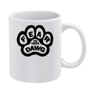 Umbc Fear The Underdawg March Madness Virginia Upset Basketball T Shir White Mug