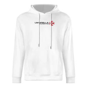 Umbrella Corporation Resident Evil Biohazard Video Game Distressed Bla European Size Men Hoodie