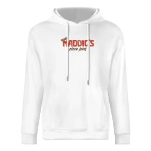 Uncle Maddios Pizza Joint Fast Food Restaurant Distressed Look European Size Men Hoodie