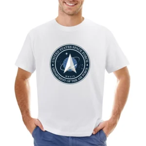 United States Space Force Logo Asian Size Men T-Shirt
