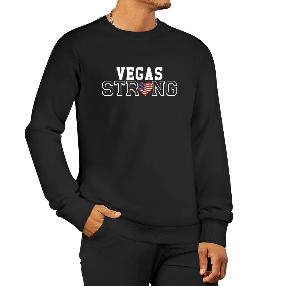 Vegas Strong Tshirt Men Pullover Sweatshirt
