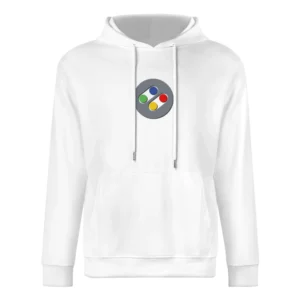 Video games minimalist logo European Size Men Hoodie