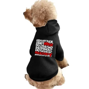 Vintage Band Tee No Doubt Rock Steady Graphic V Neck Pet Apparel Clothes