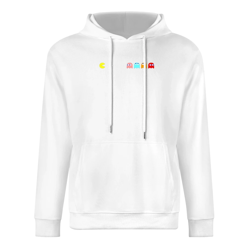 Vintage Pac Man Video Game Fun Graphic Tee Shirt European Size Men Hoodie
