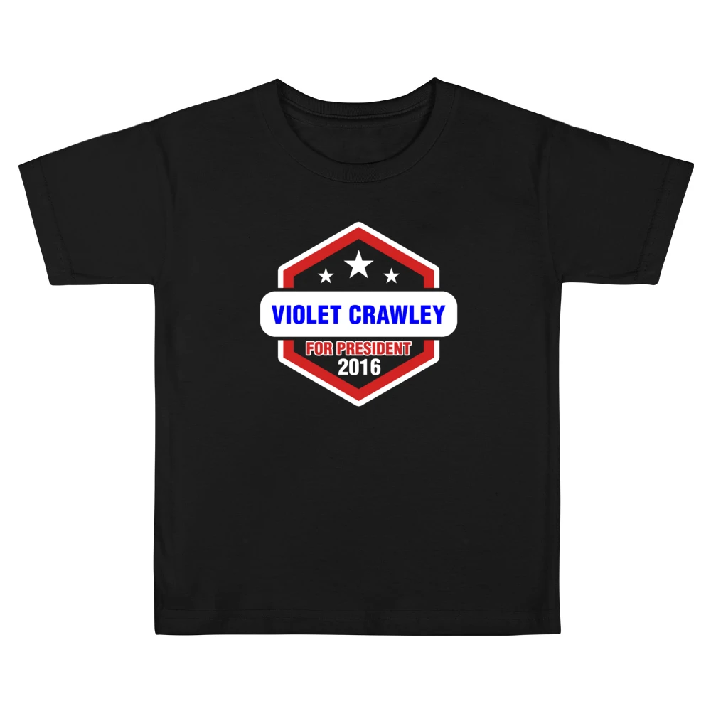 Violet Crawley For President 2016 Downton Abbey TV Show Kids Boys Girls T-Shirt