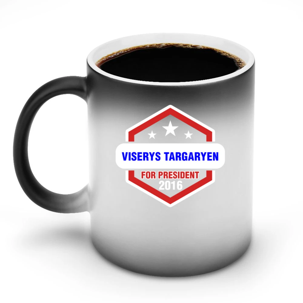 Viserys Targaryen For President 2016 Game of Thrones TV Show Discoloration Mug