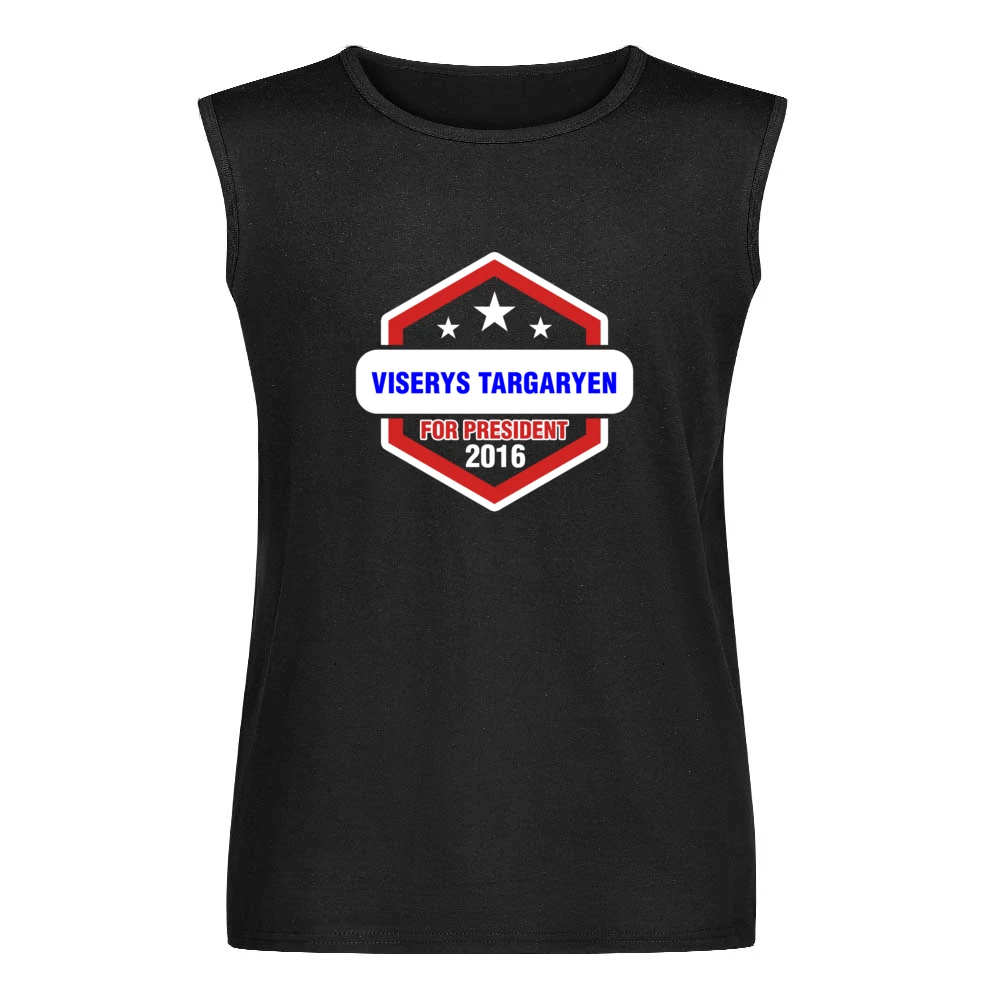 Viserys Targaryen For President 2016 Game of Thrones TV Show Men Sleeveless T-Shirt