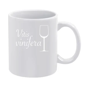 Vitis Vinifera Fun Common Grape Wine Love History Graphic Sommelier T White Mug
