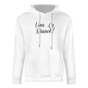 Viva La Brunch Fun Breakfast Lunch Food Graphic European Size Men Hoodie