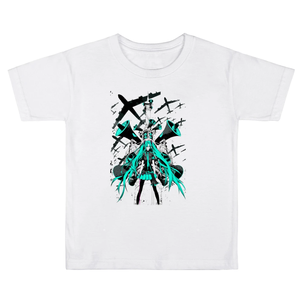 Vocaloid Music Style Kids Boys Girls T-Shirt