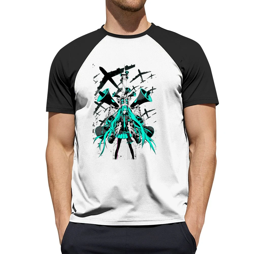 Vocaloid Music Style Men Short Sleeve T-Shirt