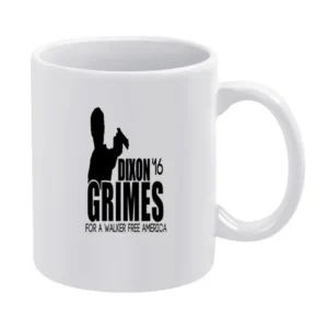 Vote Dixon Grimes Tshirt White Mug