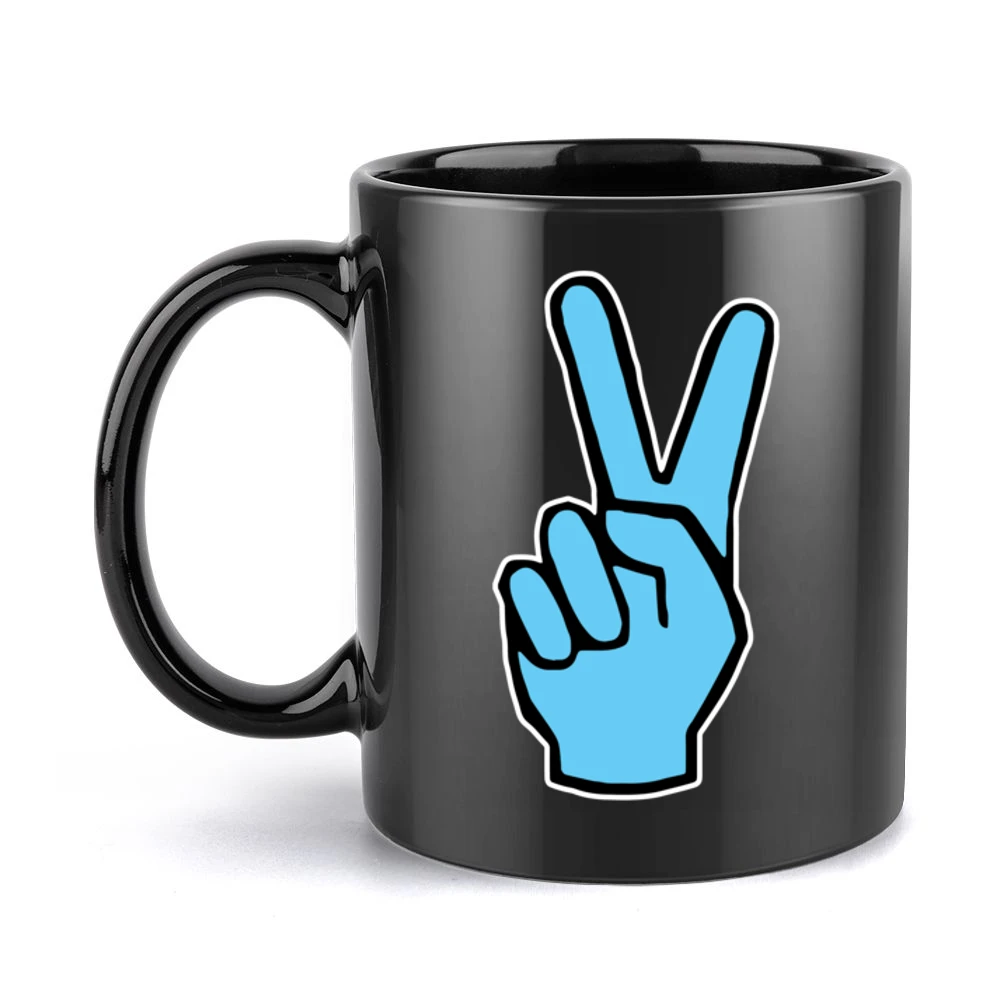V's Up Villanova Champions Basketball March Madness Fan Black Mug