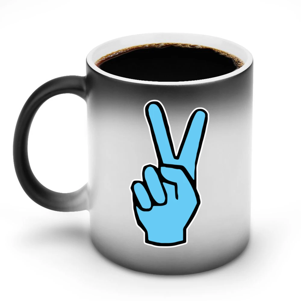 V's Up Villanova Champions Basketball March Madness Fan Discoloration Mug