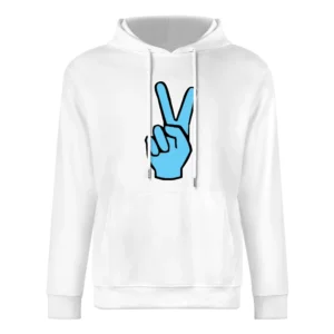 V's Up Villanova Champions Basketball March Madness Fan European Size Men Hoodie