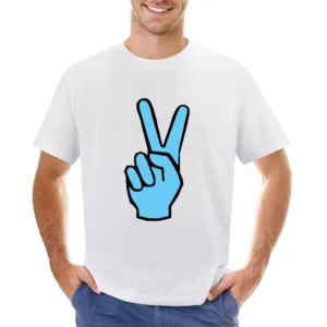 V's Up Villanova Champions Basketball March Madness Fan White Asian Size Men T-Shirt