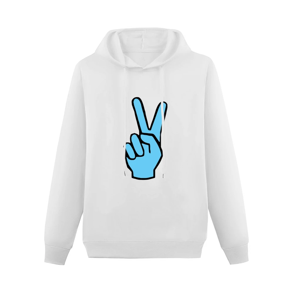 V's Up Villanova Champions Basketball March Madness Fan White Men Hoodie Without Pocket
