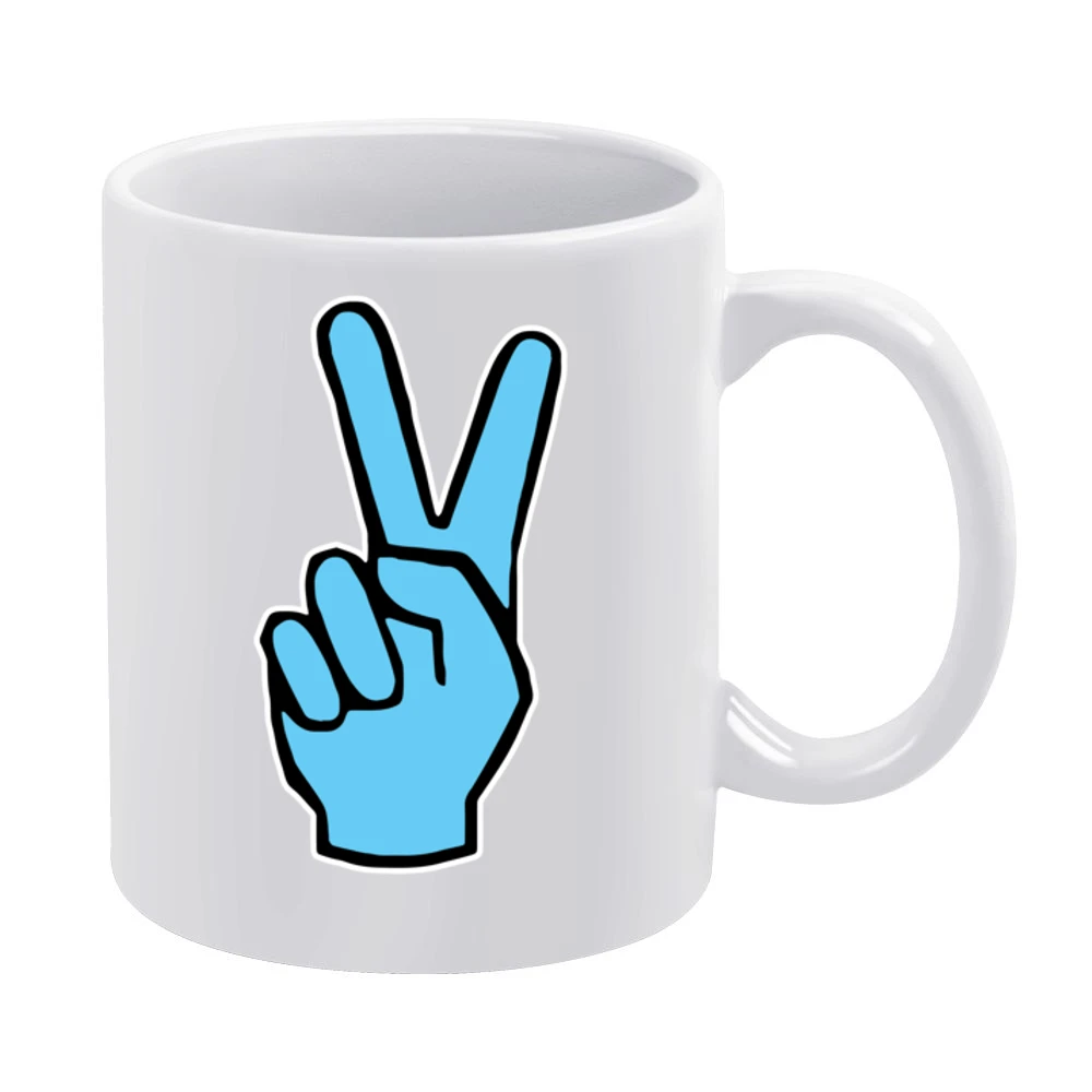 V's Up Villanova Champions Basketball March Madness Fan White Mug