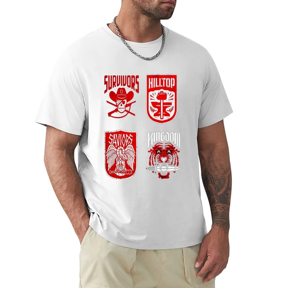 Walking Dead Logo Tshirt Premium Men T-shirt