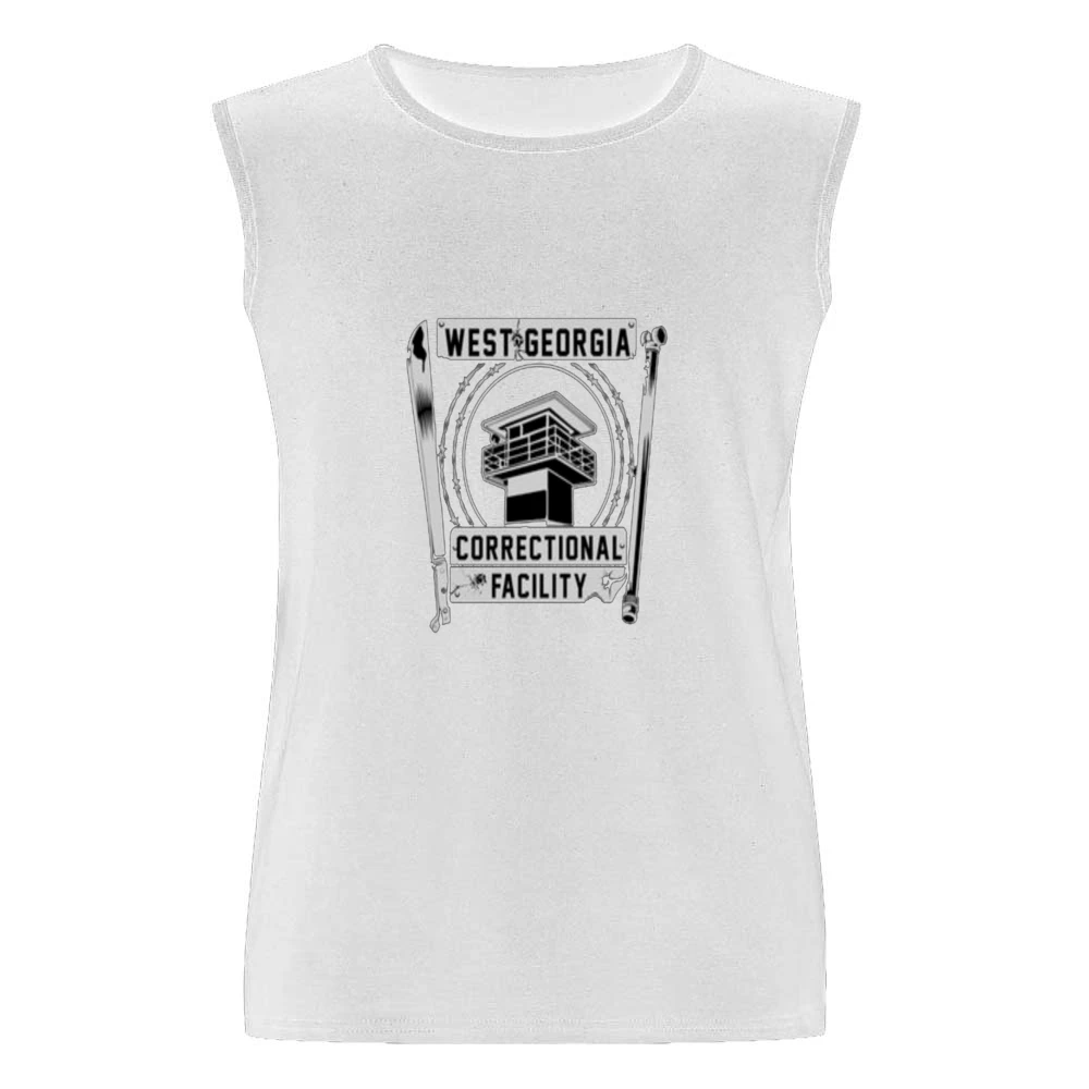 Walking Dead Prison Tee Men Sleeveless T-Shirt