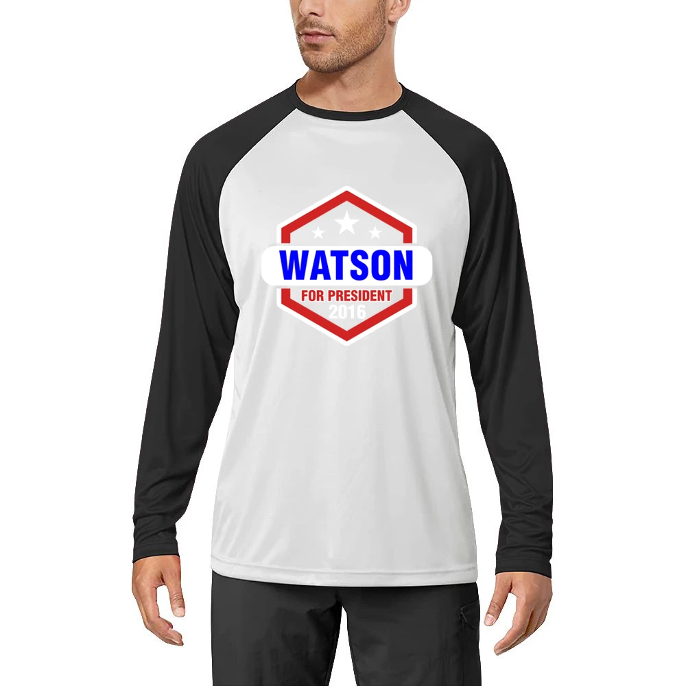 Watson For President 2016 Sherlock TV Show Men Long Sleeve T-Shirt