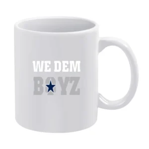 We Dem Boyz Cowboys Tshirt White Mug