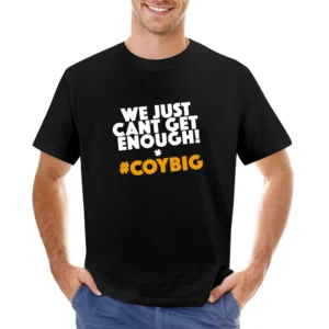 We Just Cant Get Enough COYBIG Irish Football Fan Song Graphic Euro 20 Asian Size Men T-Shirt