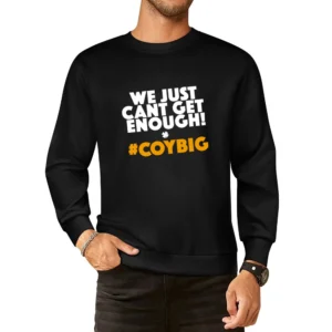 We Just Cant Get Enough COYBIG Irish Football Fan Song Graphic Euro 20 European Size Pullover Sweater