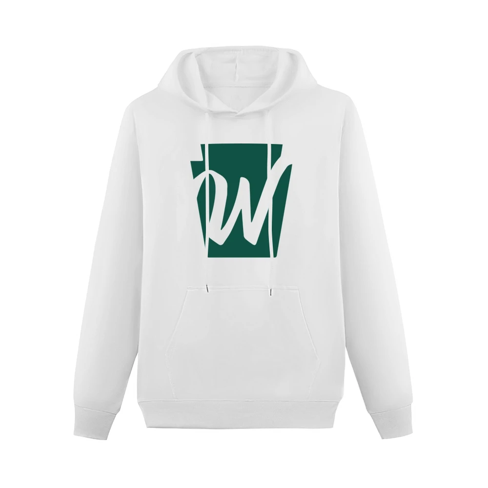 Wegner's Groceries Big W Logo Funny Men Hoodie With Pocket