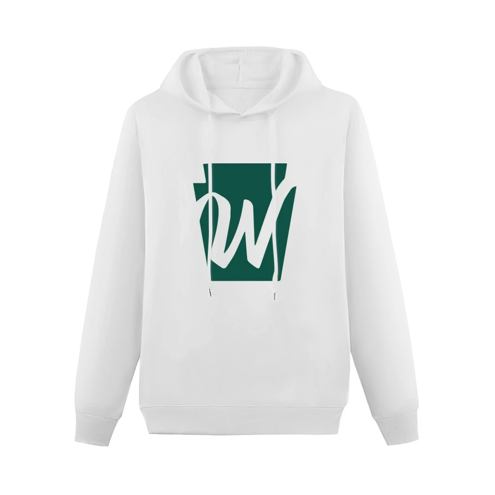 Wegner's Groceries Big W Logo Funny Men Hoodie Without Pocket