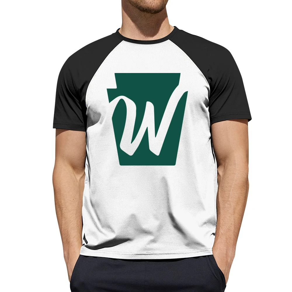 Wegner's Groceries Big W Logo Funny Men Short Sleeve T-Shirt
