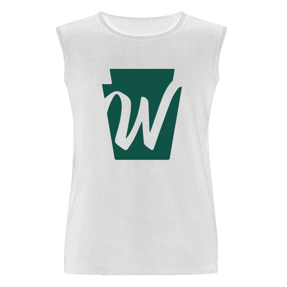 Wegner's Groceries Big W Logo Funny Men Sleeveless T-Shirt