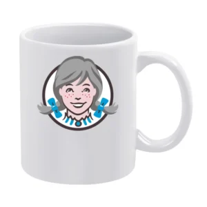 Wendy's Logo Lisa Laflamme Support White Mug