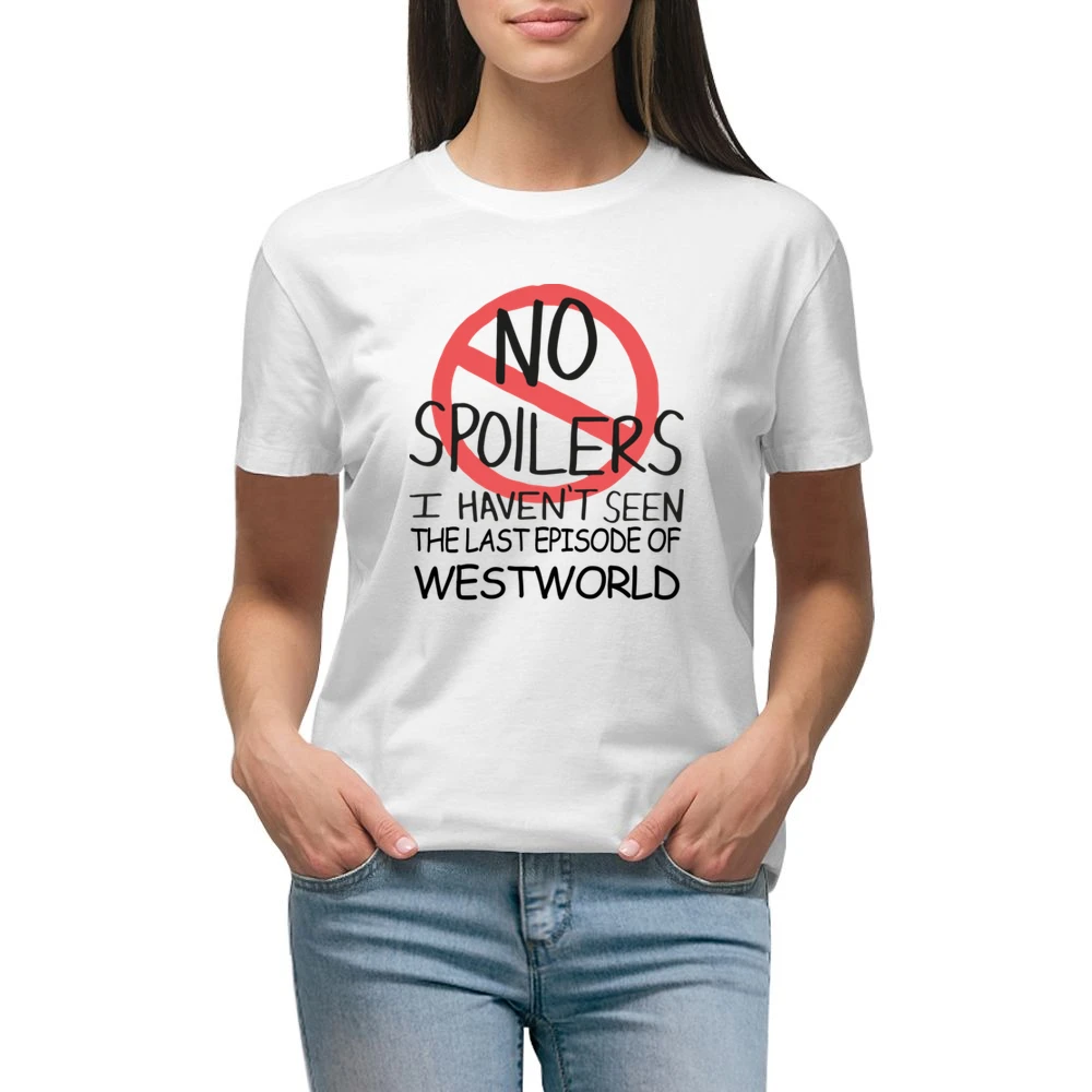 Westworld No Spoilers Last Episode Tv Funny Premium Women Ladies T-shirt
