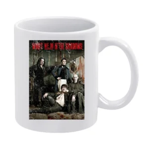 What We Do In The Shadows Movie Poster Funny Vampire Comedy White Mug