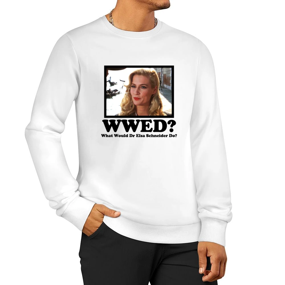 What Would Dr Elsa Schneider Men Pullover Sweatshirt