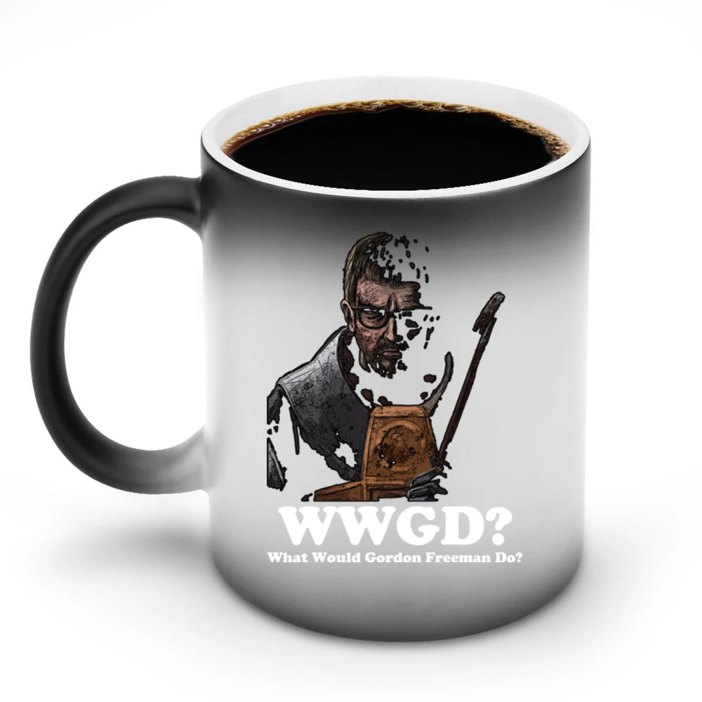 What Would Gordon Freeman Do Discoloration Mug