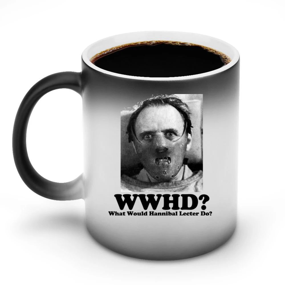 What Would Hannibal Lecter Do Discoloration Mug