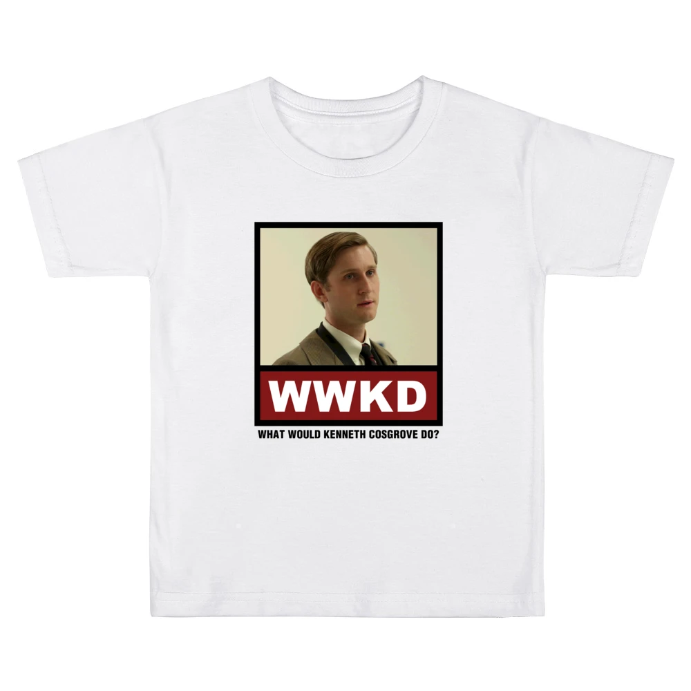 What Would Kenneth Cosgrove Do WWKD Mad Men Kids Boys Girls T-Shirt