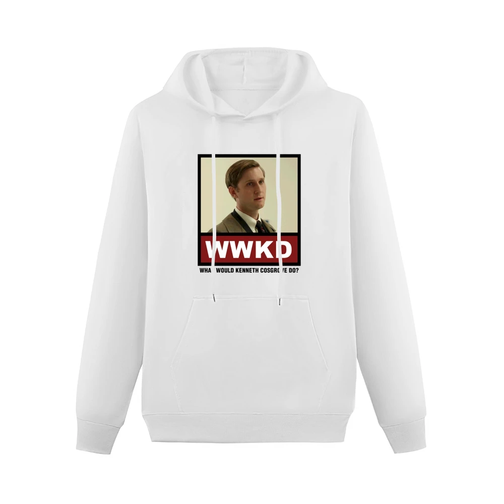What Would Kenneth Cosgrove Do WWKD Mad Men Men Hoodie With Pocket
