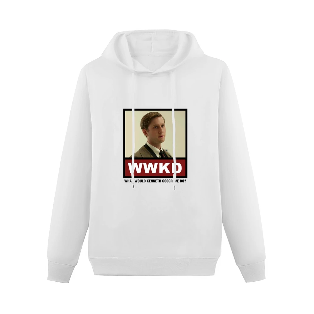 What Would Kenneth Cosgrove Do WWKD Mad Men Men Hoodie Without Pocket
