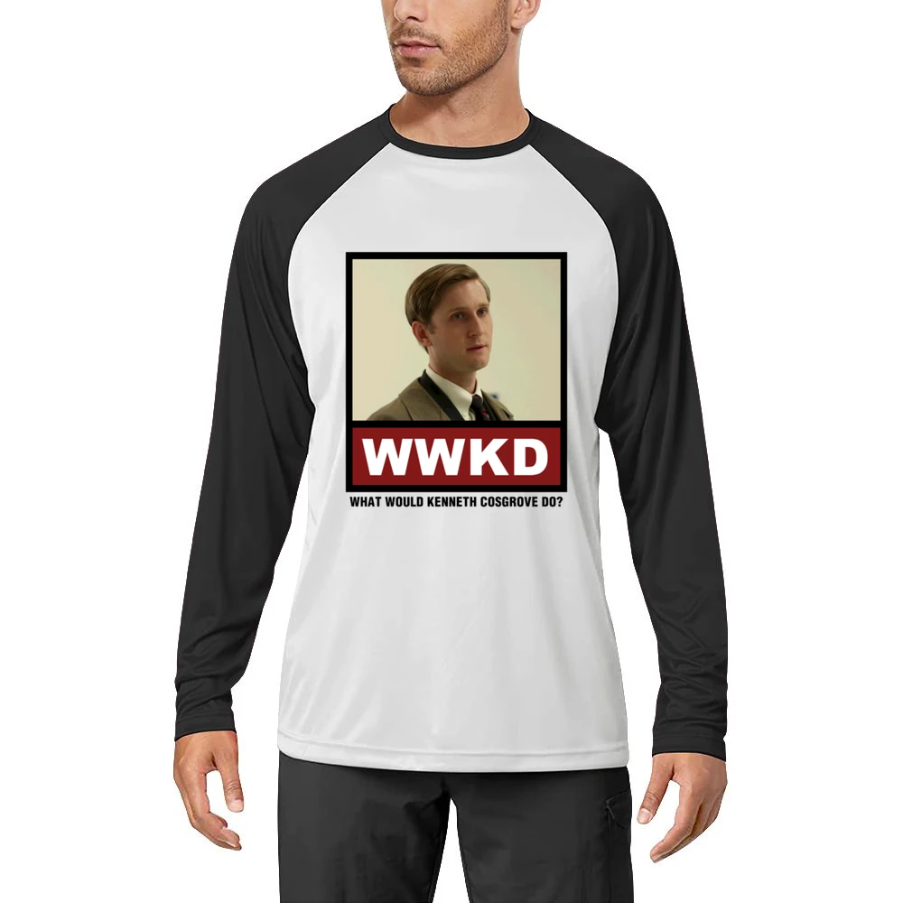 What Would Kenneth Cosgrove Do WWKD Mad Men Men Long Sleeve T-Shirt