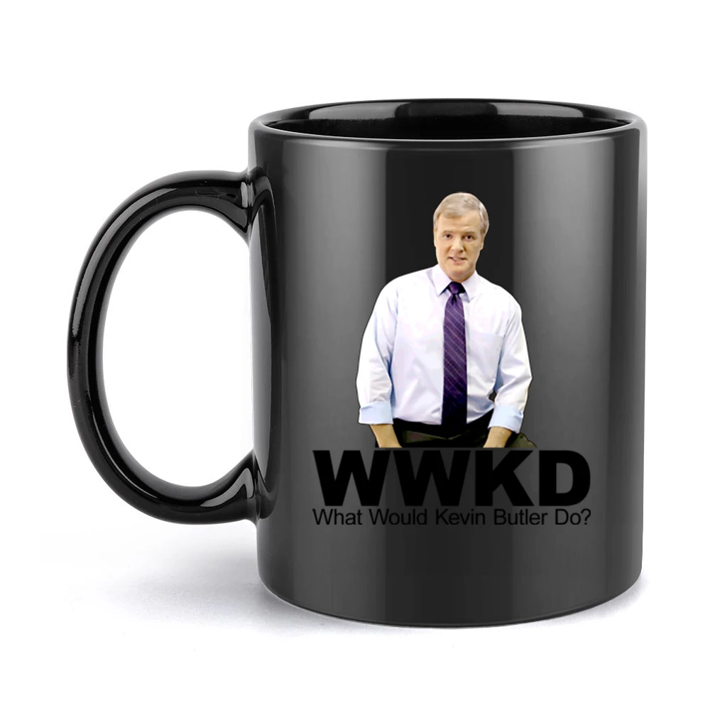 What Would Kevin Butler Do Playstation Black Mug