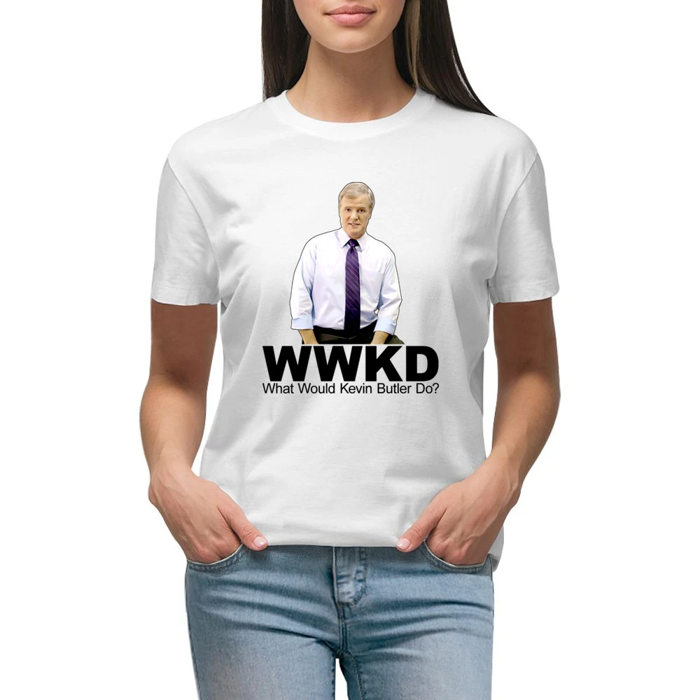 What Would Kevin Butler Do Playstation Premium Women Ladies T-shirt