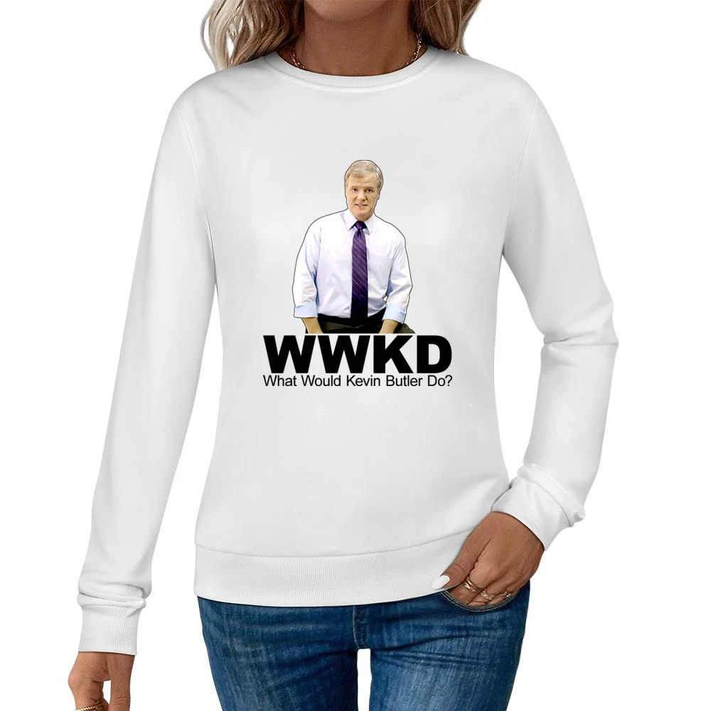 What Would Kevin Butler Do Playstation Women Pullover Sweatshirt