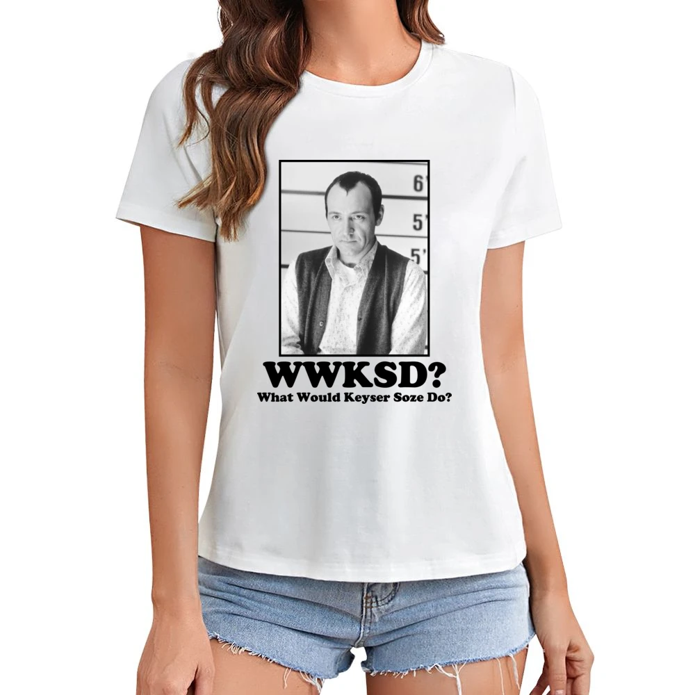 What Would Keyser Soze Do Asian Size Women Ladies T-shirt