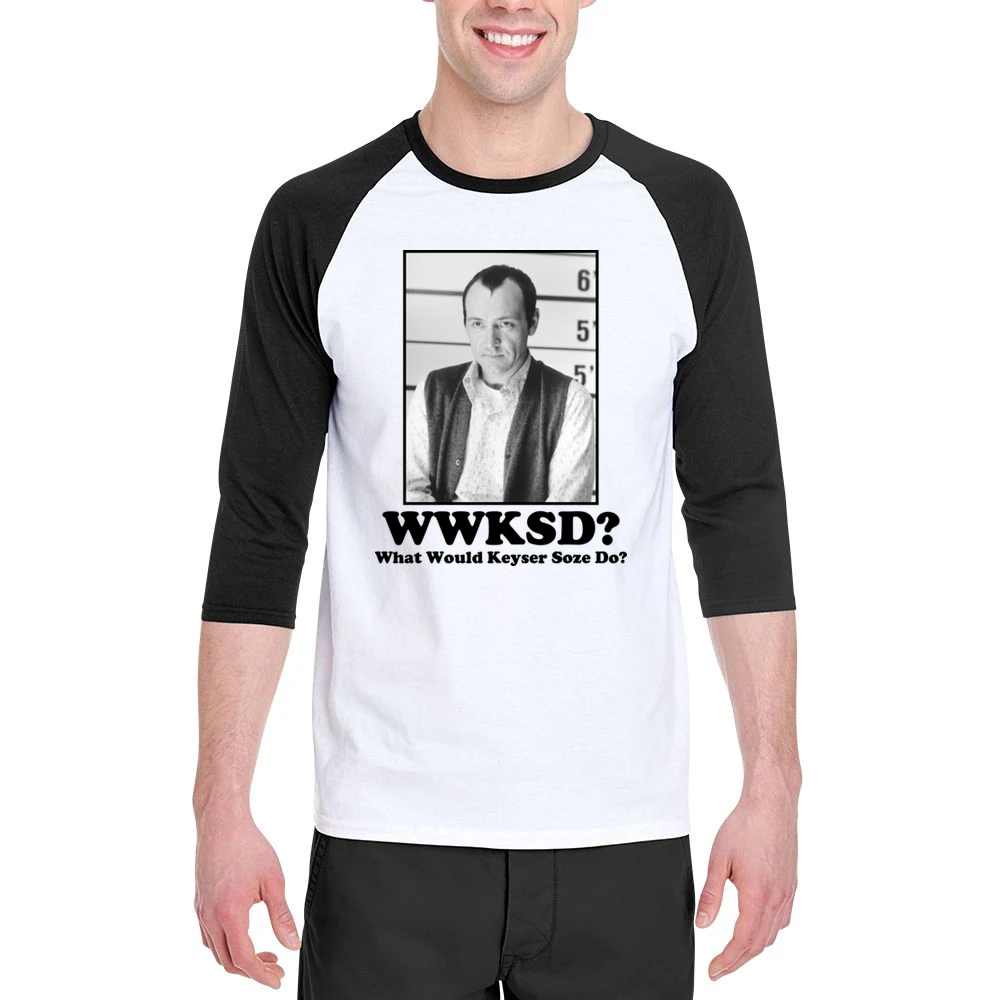What Would Keyser Soze Do Men 3/4 Sleeve T-Shirt
