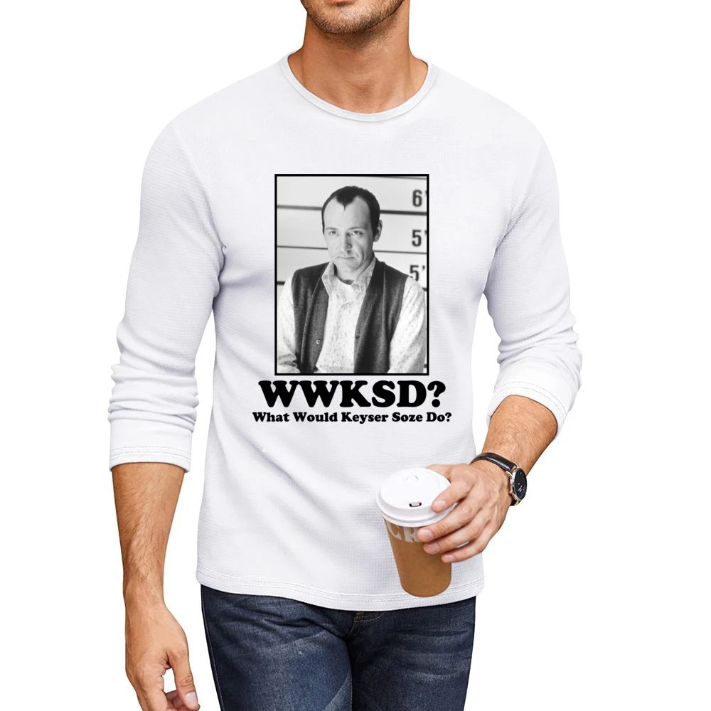What Would Keyser Soze Do Men CrewNeck Long Sleeve T-Shirt