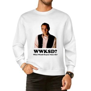 What Would Keyser Soze Do Unusual Suspects Movie European Size Pullover Sweater